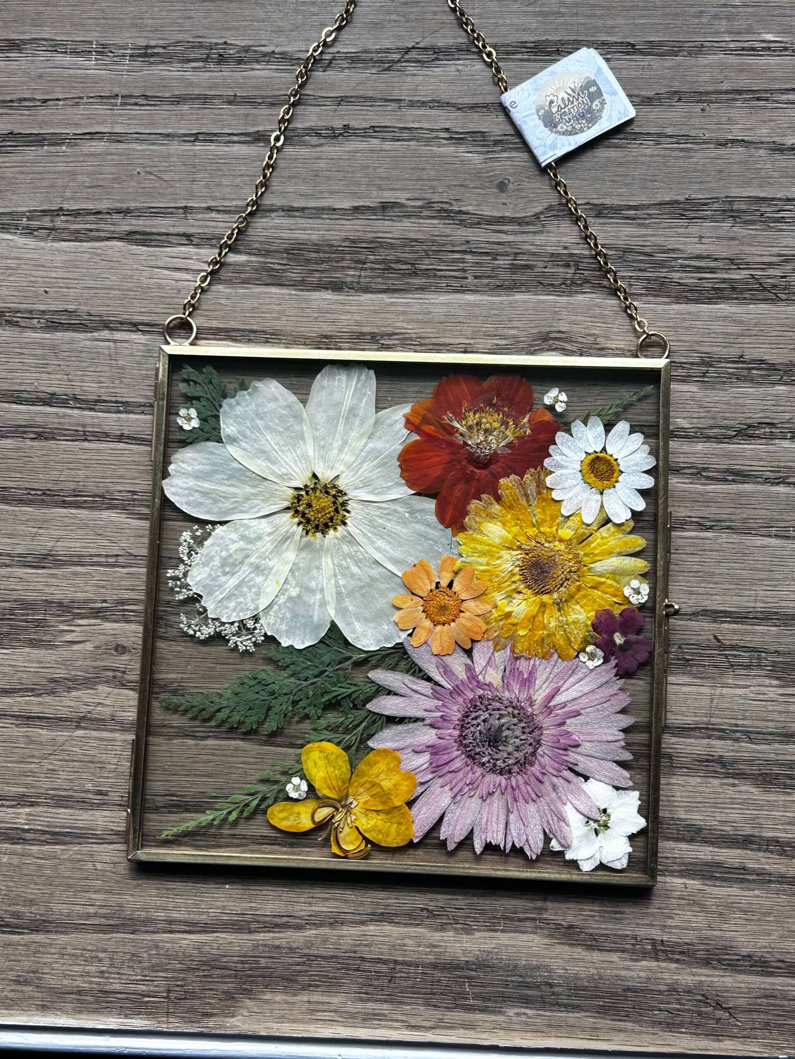 Floating Frame | Gold | Square | #02231 - Image 2