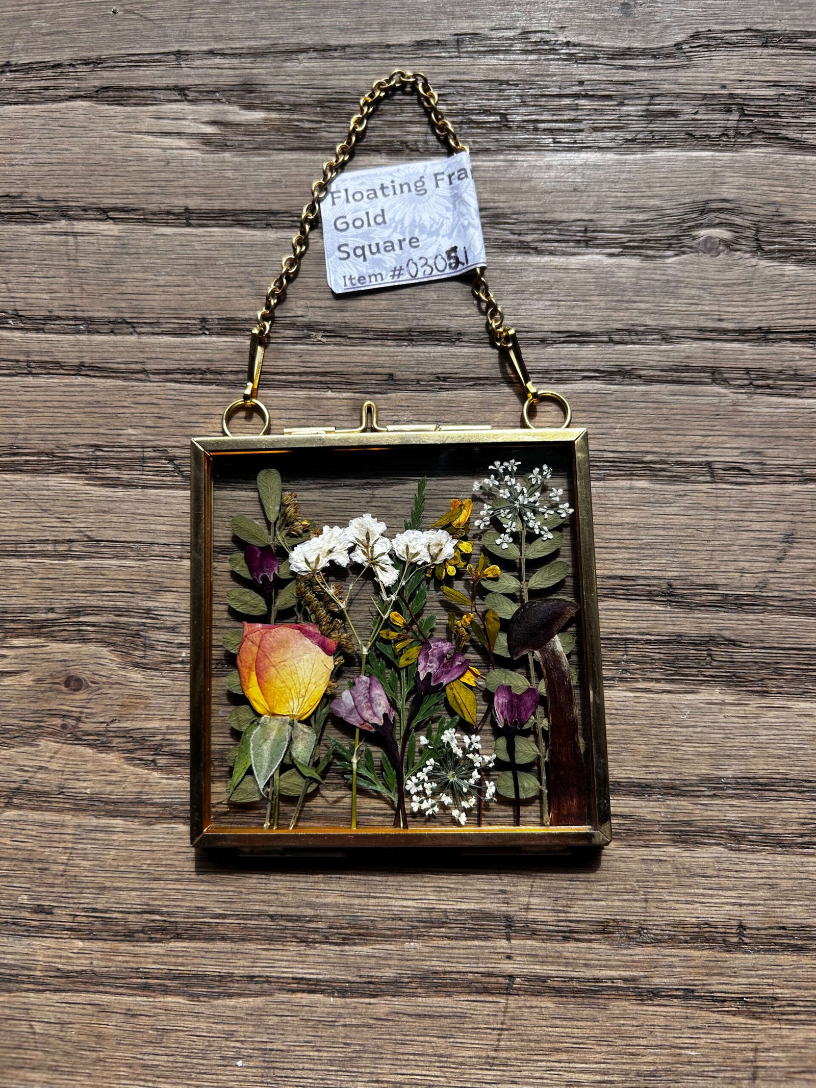 Floating Frame | Gold | Square | #03051 - Image 2