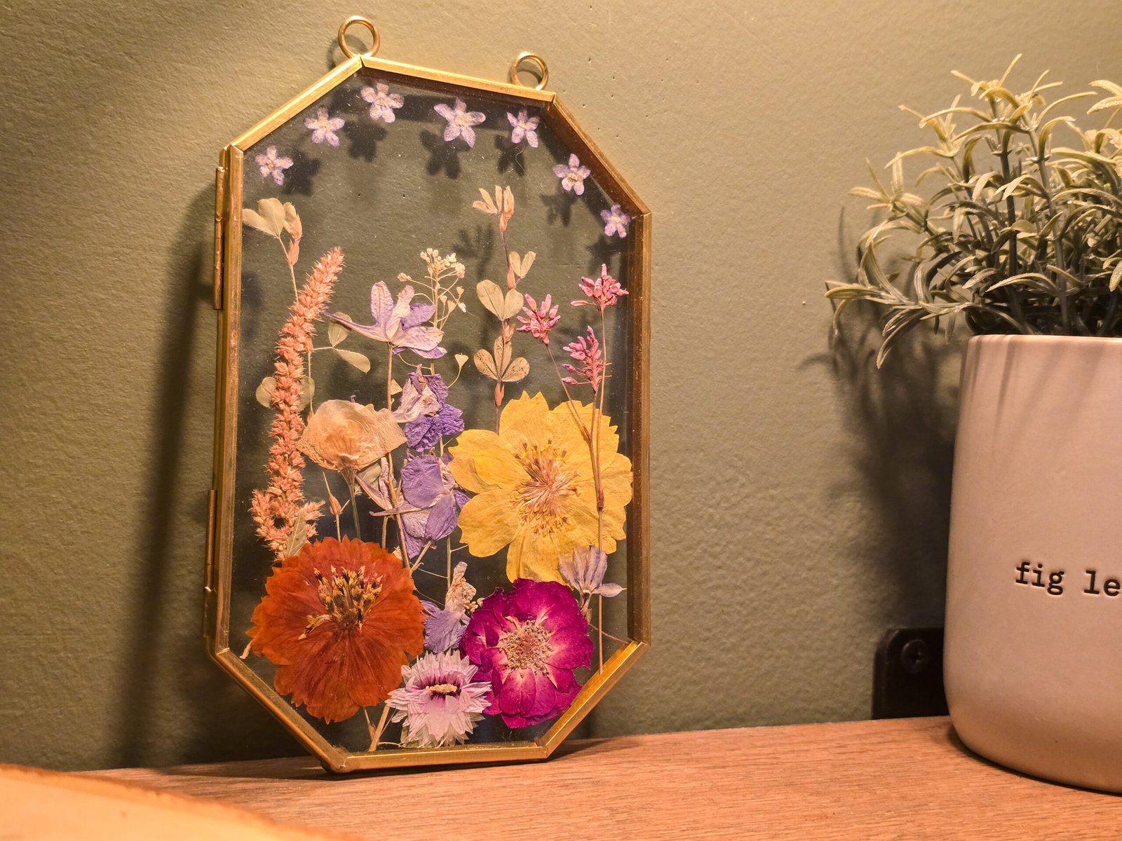 Floating Frame | Gold | Octagon | #0193 - Image 2