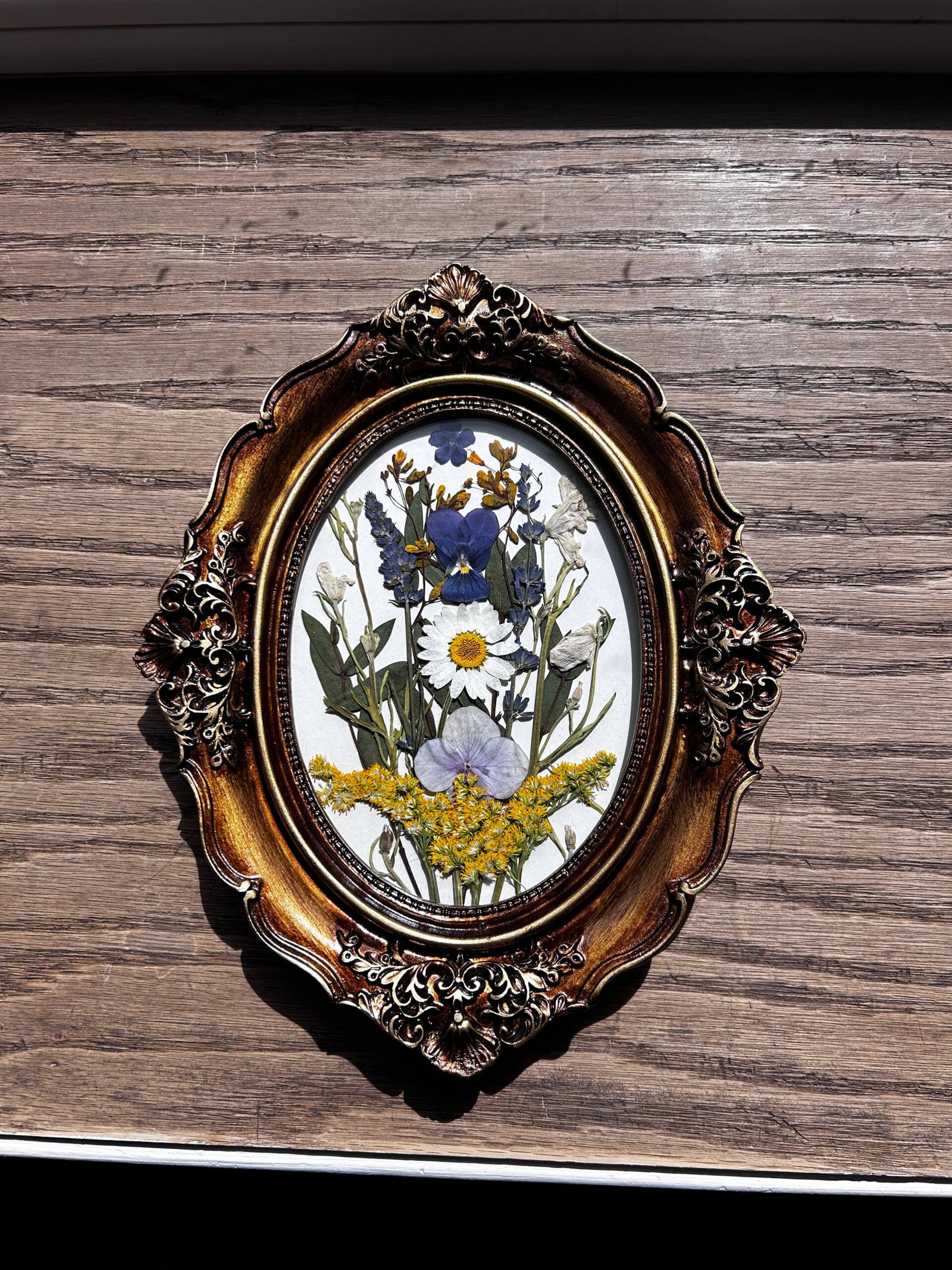 Ornate Frame | Gold | Oval | #03221 - Image 2