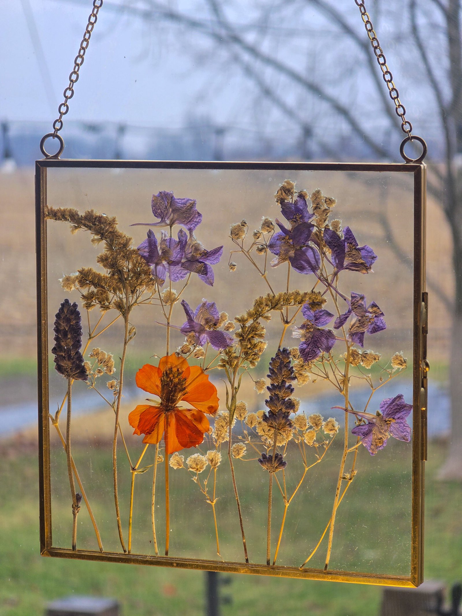 Floating Frame | Gold | Square | #3977 - Image 4