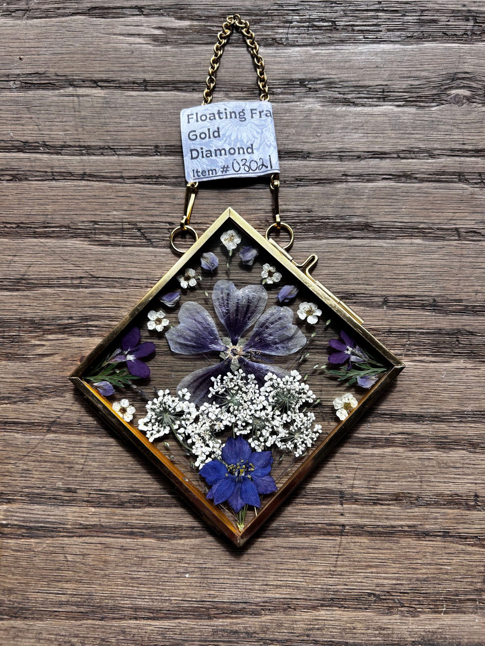 Floating Frame | Gold | Diamond | #03021 - Image 2